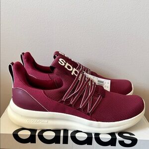 Adidas Lite Racer Adapt 7.0 Burgundy White JI1252 Men’s Size 11